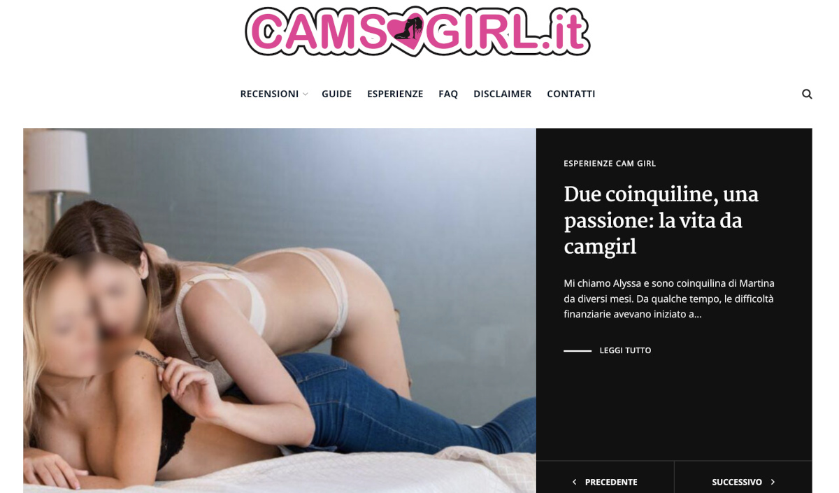 CamsGirl.it: Le Guide di Laura per Cam Girl Professioniste
